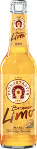Flasche Brauer Limo Orange Tropfen