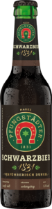 Flasche Schwarzbier Tropfen