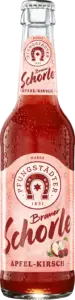 Flasche Brauer Schorle Kirsch Tropfen